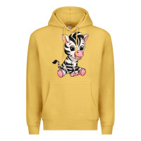 Antique Gold zebra Premium Hoodie - texasbilliewilder