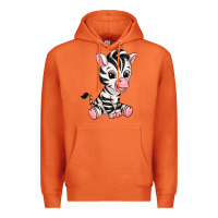 Carrot zebra Premium Hoodie - texasbilliewilder