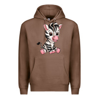 Chestnut zebra Premium Hoodie - texasbilliewilder