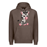 Coffee zebra Premium Hoodie - texasbilliewilder