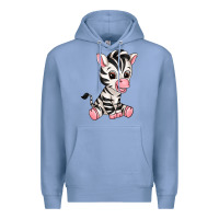 Colony Blue zebra Premium Hoodie - texasbilliewilder