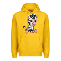 Lemon zebra Premium Hoodie - texasbilliewilder