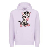 Lilac zebra Premium Hoodie - texasbilliewilder