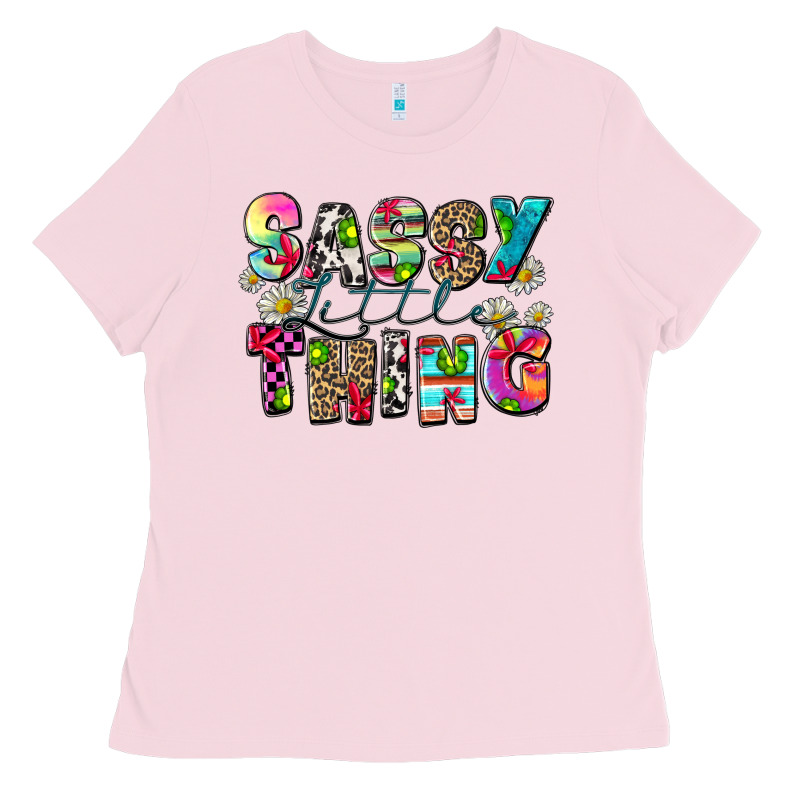 Sassy Little Thing Ladies Tee by Zillion Design Studio | Teevron