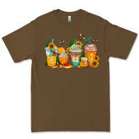 Cacao bumble bee coffee cups Premium Tee - AdoDesignShop