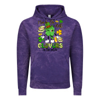 Cloud Purple i teach the cutest clovers in the patch Vintage Hoodie - Artiststas