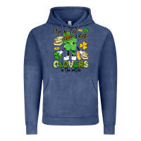 Vintage Denim i teach the cutest clovers in the patch Vintage Hoodie - Artiststas