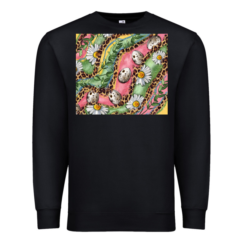 Easter Quail Egg And Daisy Premium Sweatshirt by RanaPortraitStore | Teevron