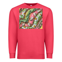 Cardinal Easter Quail Egg And Daisy Premium Sweatshirt - RanaPortraitStore