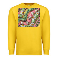 Lemon Easter Quail Egg And Daisy Premium Sweatshirt - RanaPortraitStore