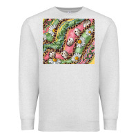 Oatmeal Heather Easter Quail Egg And Daisy Premium Sweatshirt - RanaPortraitStore