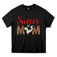 Black soccer mom Heavy Core Tee - Zillion Design Studio