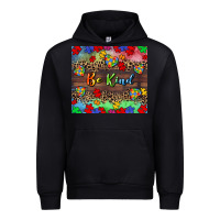 Black Be kind Urban Hoodie - CowGirlArtShop