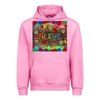 Fuchsia Pink Be kind Urban Hoodie - CowGirlArtShop