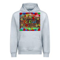 Heather Grey Be kind Urban Hoodie - CowGirlArtShop