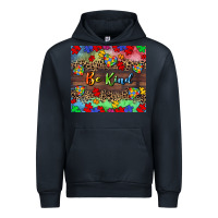 Navy Be kind Urban Hoodie - CowGirlArtShop