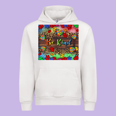 Be Kind Urban Hoodie Designed By Cowgirlartshop