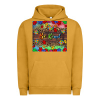Pigment Peanut Butter Be kind Urban Hoodie - CowGirlArtShop