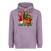 Lavender stay merry and bright peace hand Heavyweight Hoodie - Jasminsmagicworld