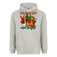 Moon Dust stay merry and bright peace hand Heavyweight Hoodie - Jasminsmagicworld