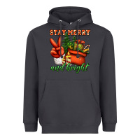 Smoke stay merry and bright peace hand Heavyweight Hoodie - Jasminsmagicworld