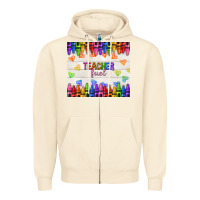 Sandshell teacher fuel Zipper Hoodie - NancyCooperArtShop