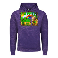 Happy Go Lucky Goat Vintage Hoodie | Teevron