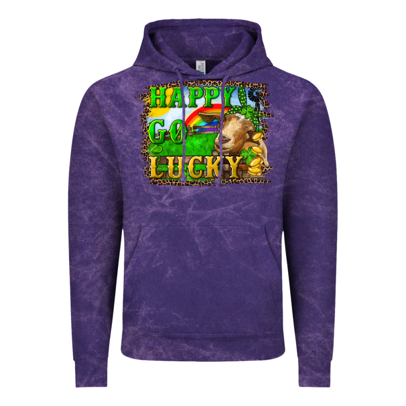 Happy Go Lucky Goat Vintage Hoodie by RanaPortraitStore | Teevron