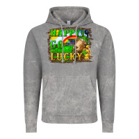 Cloud Rock happy go lucky goat Vintage Hoodie - RanaPortraitStore