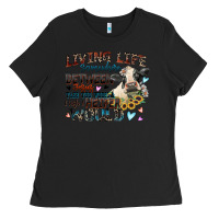 Black living life somewhere between jesus take the wheel Ladies Tee - Zillion Design Studio