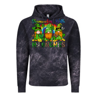 Cloud Black shamrockin with my gnomies Vintage Hoodie - Artiststas
