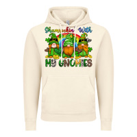 Vintage Artic shamrockin with my gnomies Vintage Hoodie - Artiststas