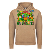 Vintage Coffee shamrockin with my gnomies Vintage Hoodie - Artiststas