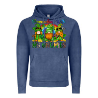 Vintage Denim shamrockin with my gnomies Vintage Hoodie - Artiststas
