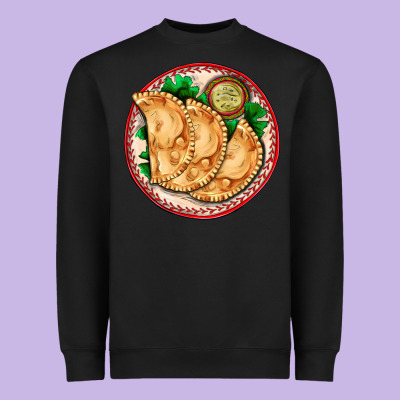 Empanada Heavyweight Sweatshirt Designed By Adodesignshop