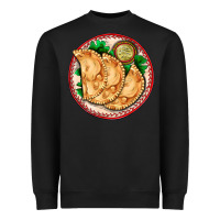 Black empanada Heavyweight Sweatshirt - AdoDesignShop