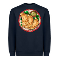Navy empanada Heavyweight Sweatshirt - AdoDesignShop
