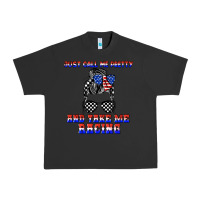 Pigment Black just call me pretty and take me racing Urban Heavy Tee - JahusDesignShop