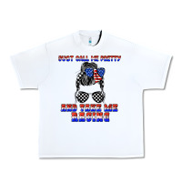 White just call me pretty and take me racing Urban Heavy Tee - JahusDesignShop