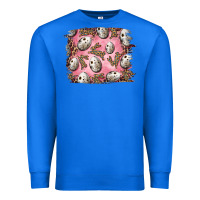 True Royal Easter Quail Eggs And Leopard Bunny Premium Sweatshirt - RanaPortraitStore