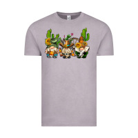 Vintage Zinc western gnomes with cactus Vintage Tee - AdoDesignShop