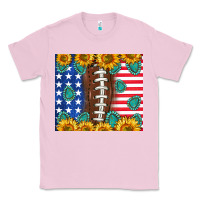 Bubblegum Pink American football and america Classic Tee - NancyCooperArtShop