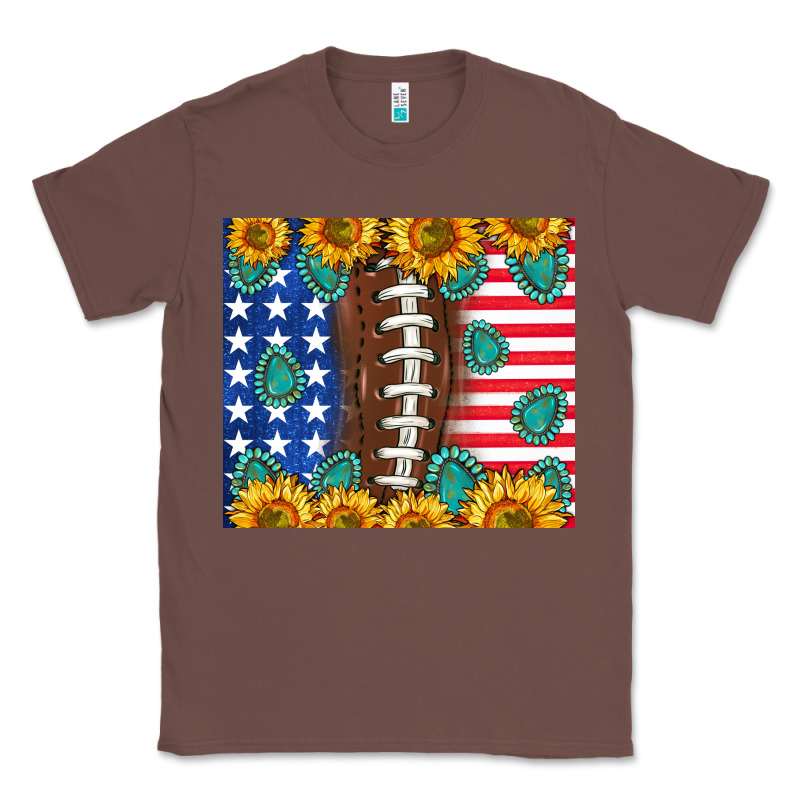 American Football And America Classic Tee by NancyCooperArtShop | Teevron