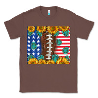 Chestnut American football and america Classic Tee - NancyCooperArtShop