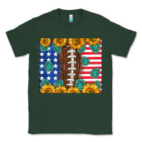 Sports Green American football and america Classic Tee - NancyCooperArtShop
