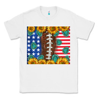 White American football and america Classic Tee - NancyCooperArtShop