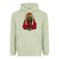 Matcha our lady of guadalupe Heavyweight Hoodie - Jasminsmagicworld