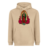Mushroom our lady of guadalupe Heavyweight Hoodie - Jasminsmagicworld