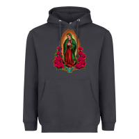 Smoke our lady of guadalupe Heavyweight Hoodie - Jasminsmagicworld