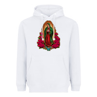 White our lady of guadalupe Heavyweight Hoodie - Jasminsmagicworld